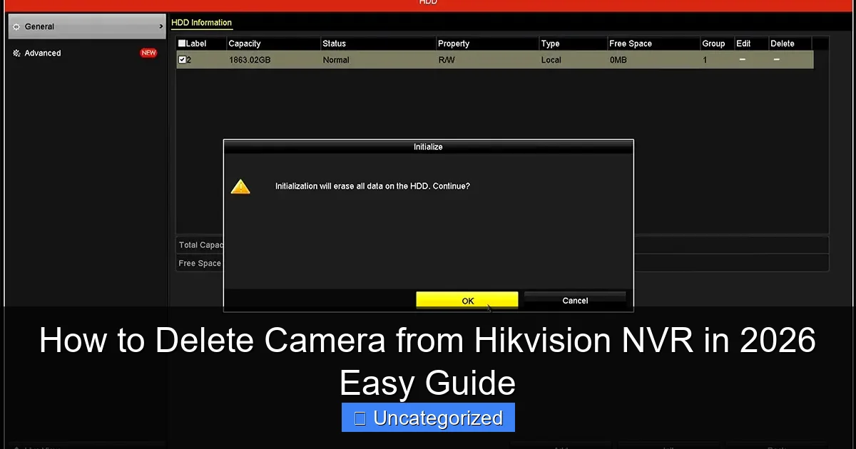 How to Delete Camera from Hikvision NVR in 2026 Easy Guide