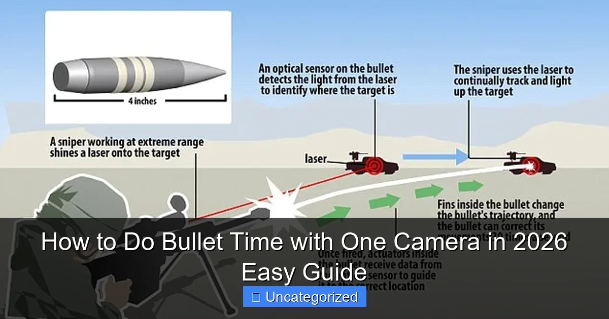 How to Do Bullet Time with One Camera in 2026 Easy Guide