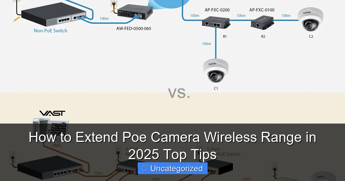 How to Extend Poe Camera Wireless Range in 2025 Top Tips