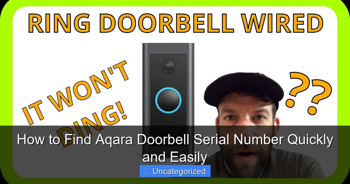 How to Find Aqara Doorbell Serial Number Quickly and Easily