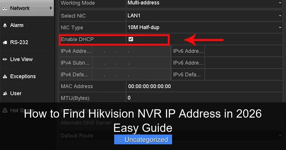 How to Find Hikvision NVR IP Address in 2026 Easy Guide