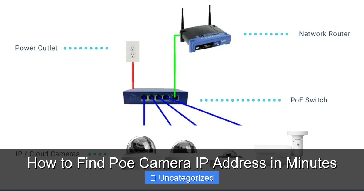 How to Find Poe Camera IP Address in Minutes