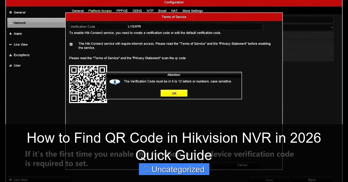 How to Find QR Code in Hikvision NVR in 2026 Quick Guide