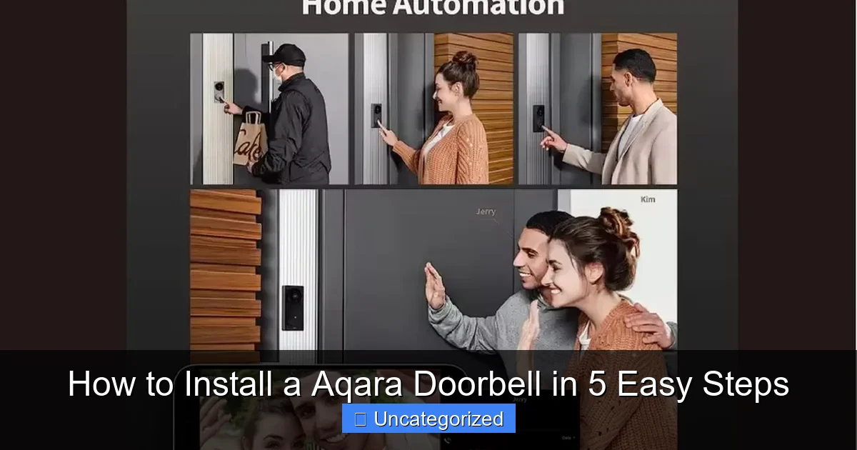 How to Install a Aqara Doorbell in 5 Easy Steps