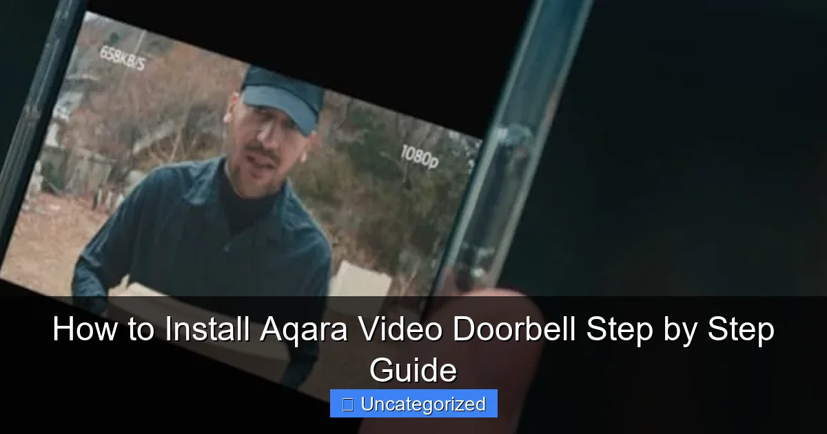 How to Install Aqara Video Doorbell Step by Step Guide
