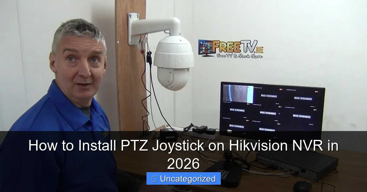 How to Install PTZ Joystick on Hikvision NVR in 2026