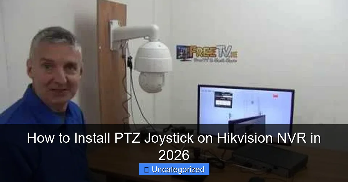 How to Install PTZ Joystick on Hikvision NVR in 2026