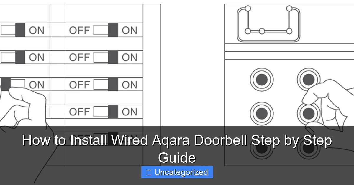 How to Install Wired Aqara Doorbell Step by Step Guide