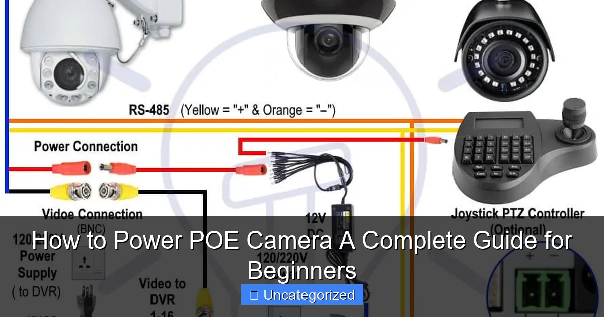 How to Power POE Camera A Complete Guide for Beginners