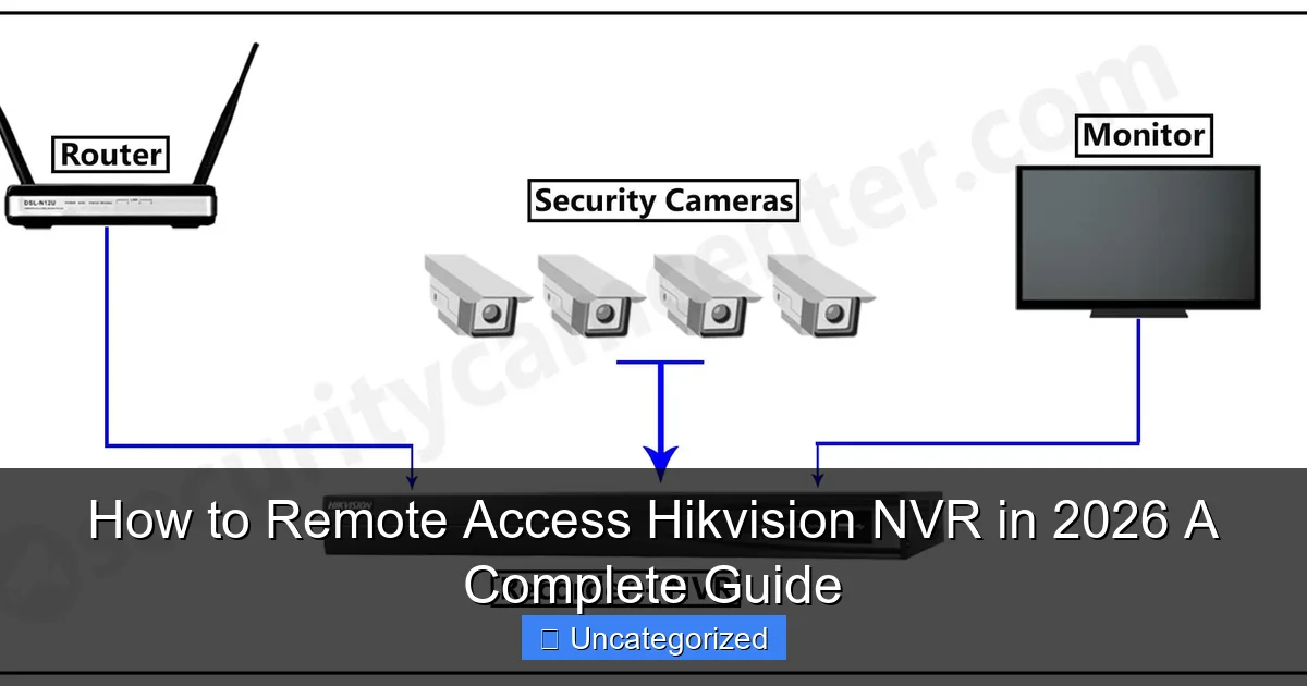 How to Remote Access Hikvision NVR in 2026 A Complete Guide
