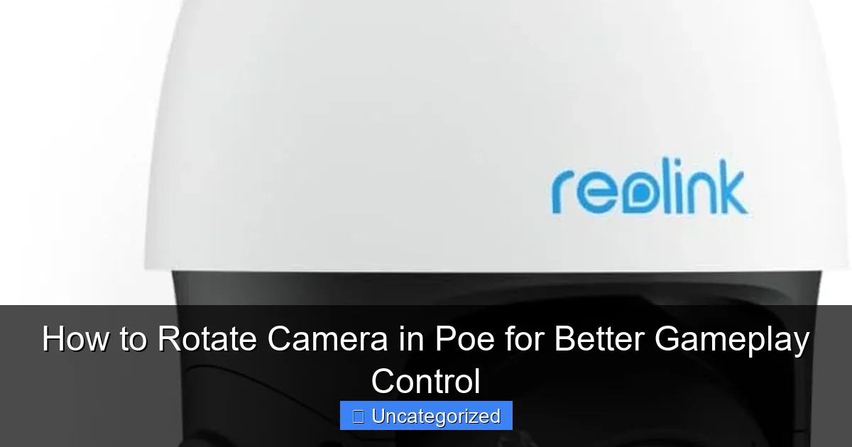 How to Rotate Camera in Poe for Better Gameplay Control