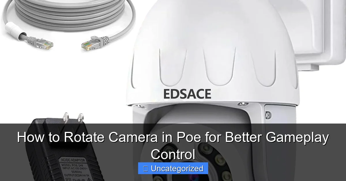 How to Rotate Camera in Poe for Better Gameplay Control