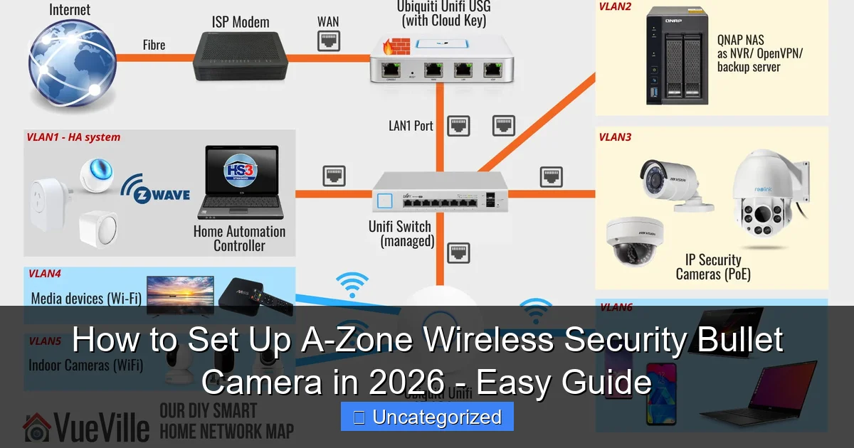 How to Set Up A-Zone Wireless Security Bullet Camera in 2026 - Easy Guide