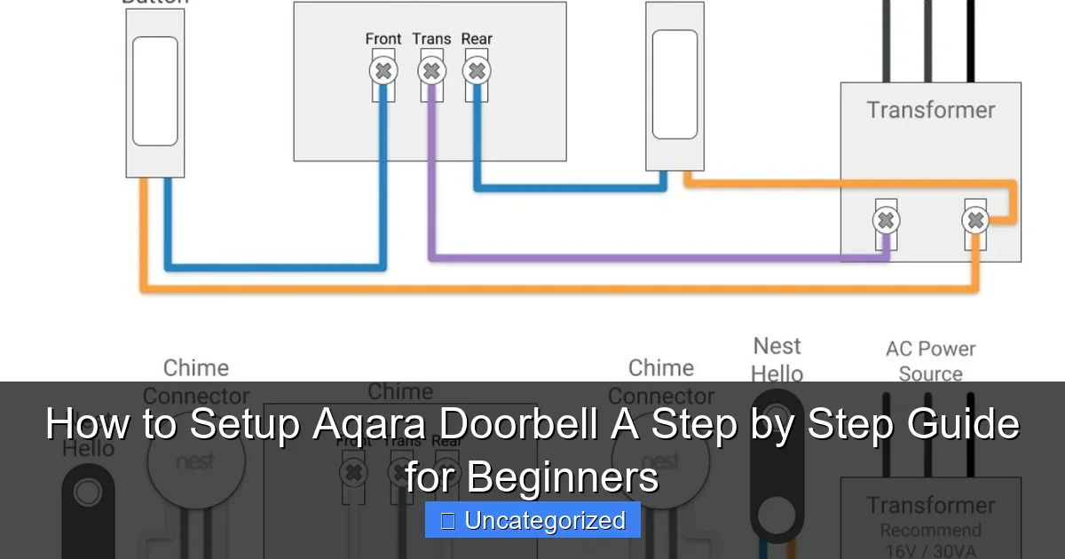 How to Setup Aqara Doorbell A Step by Step Guide for Beginners