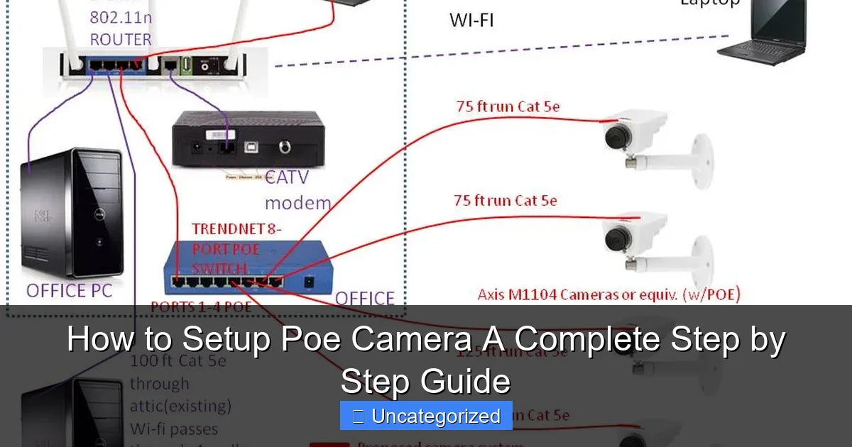 How to Setup Poe Camera A Complete Step by Step Guide