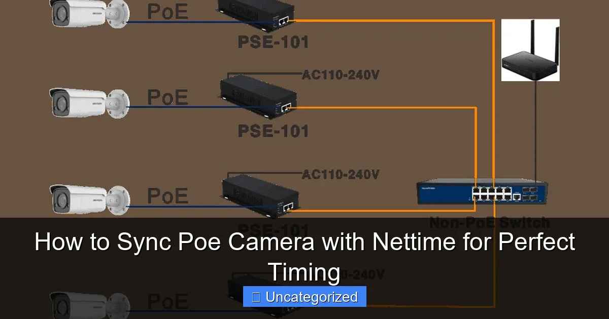 How to Sync Poe Camera with Nettime for Perfect Timing