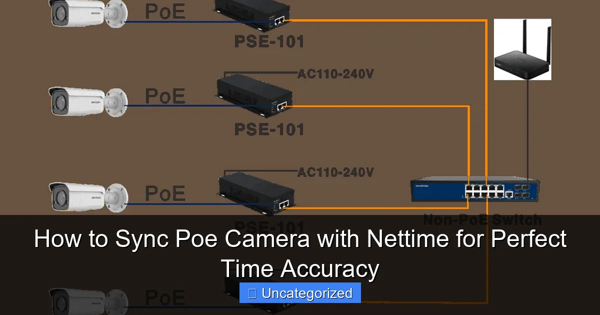 How to Sync Poe Camera with Nettime for Perfect Time Accuracy