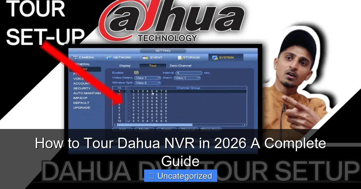 How to Tour Dahua NVR in 2026 A Complete Guide
