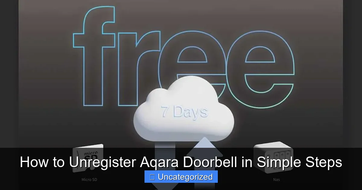 How to Unregister Aqara Doorbell in Simple Steps