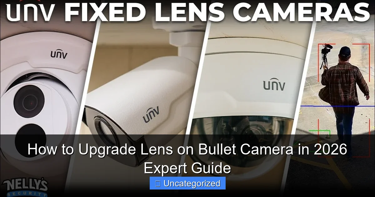 How to Upgrade Lens on Bullet Camera in 2026 Expert Guide
