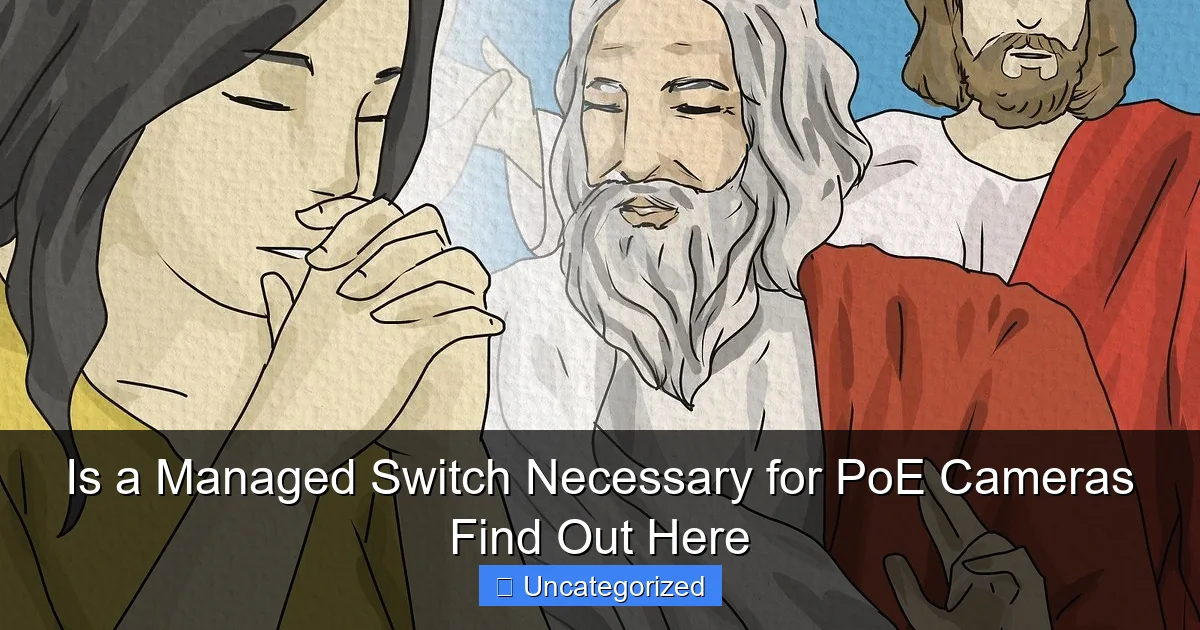 Is a Managed Switch Necessary for PoE Cameras Find Out Here