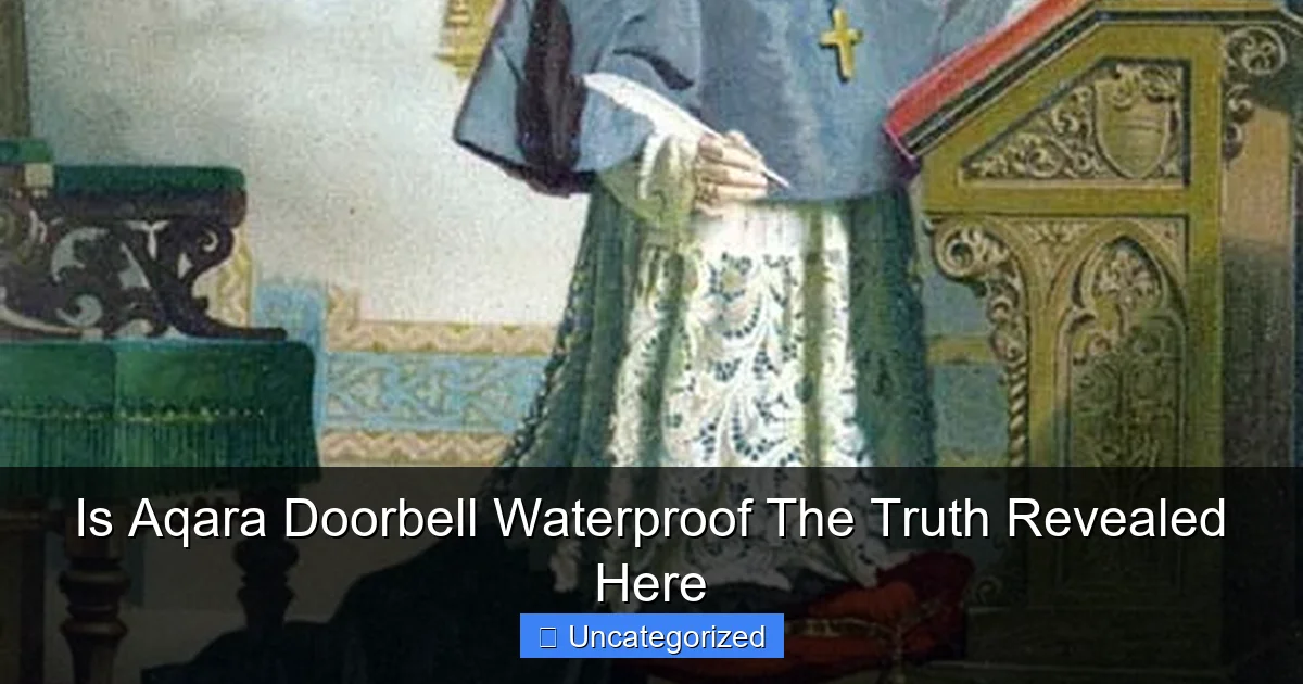 Is Aqara Doorbell Waterproof The Truth Revealed Here