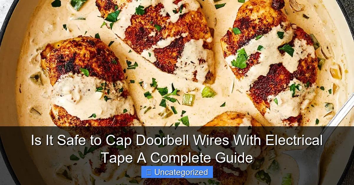 Is It Safe to Cap Doorbell Wires With Electrical Tape A Complete Guide