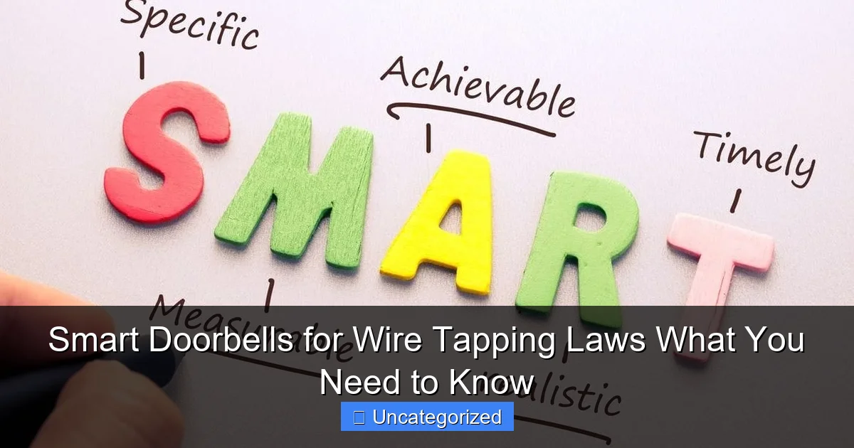Smart Doorbells for Wire Tapping Laws What You Need to Know