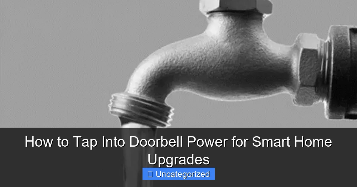 How to Tap Into Doorbell Power for Smart Home Upgrades