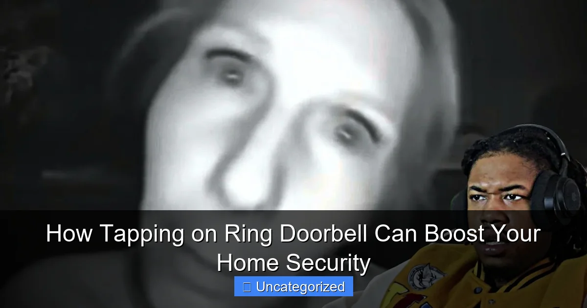 How Tapping on Ring Doorbell Can Boost Your Home Security