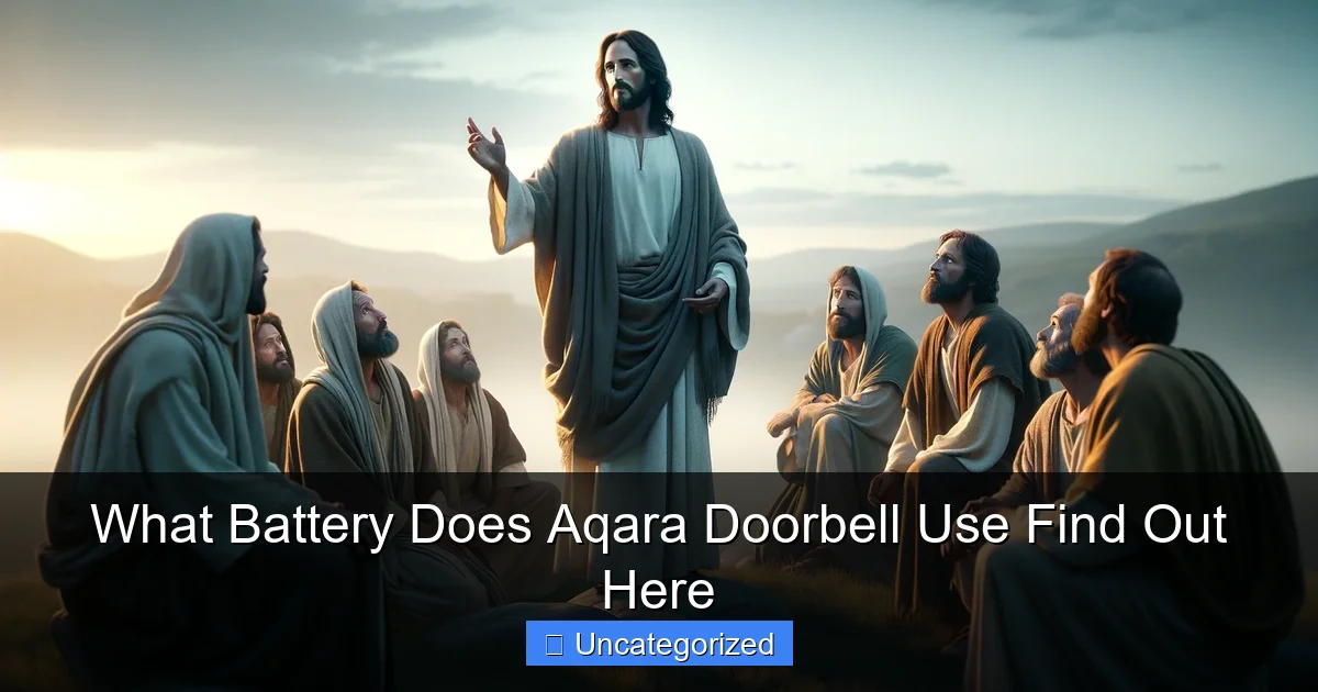 What Battery Does Aqara Doorbell Use Find Out Here