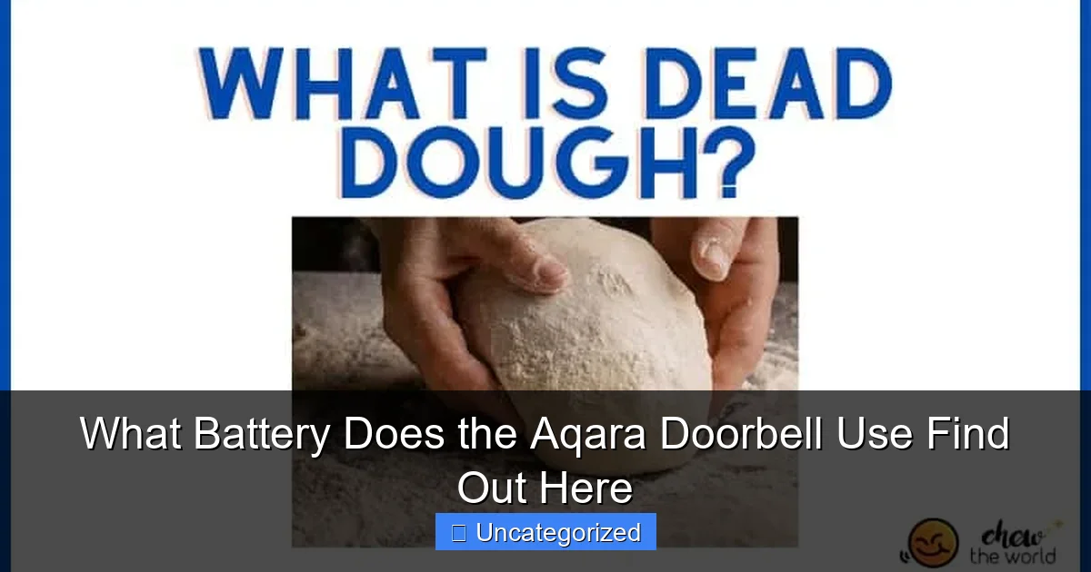 What Battery Does the Aqara Doorbell Use Find Out Here