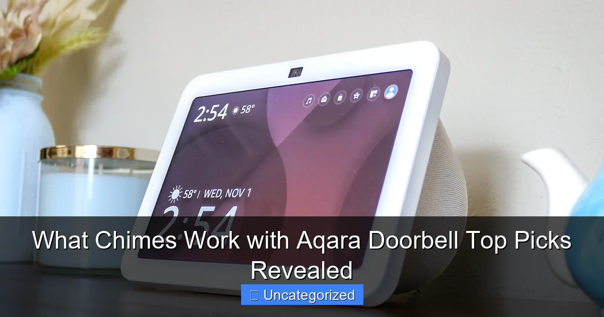 What Chimes Work with Aqara Doorbell Top Picks Revealed