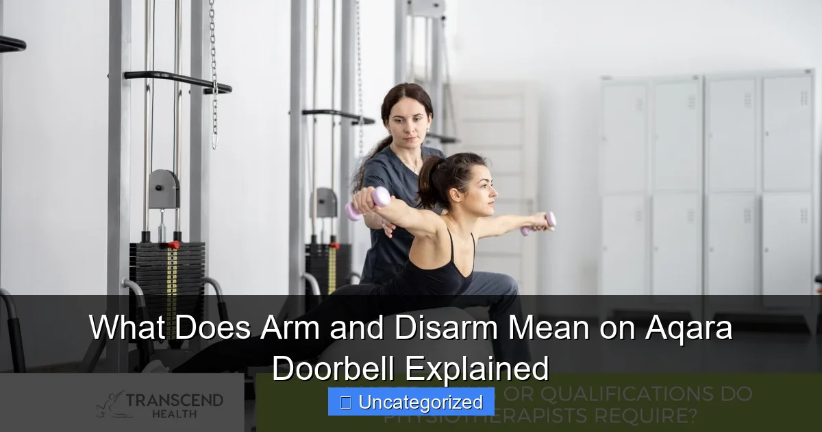 What Does Arm and Disarm Mean on Aqara Doorbell Explained
