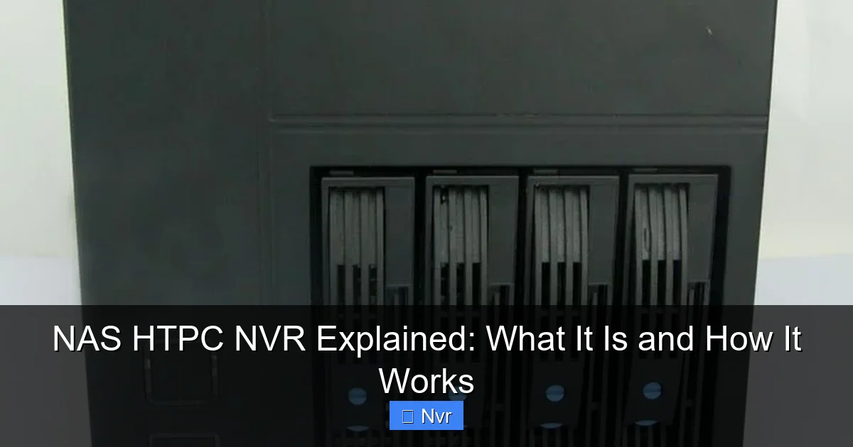 Featured image for NAS HTPC NVR Explained: What It Is and How It Works