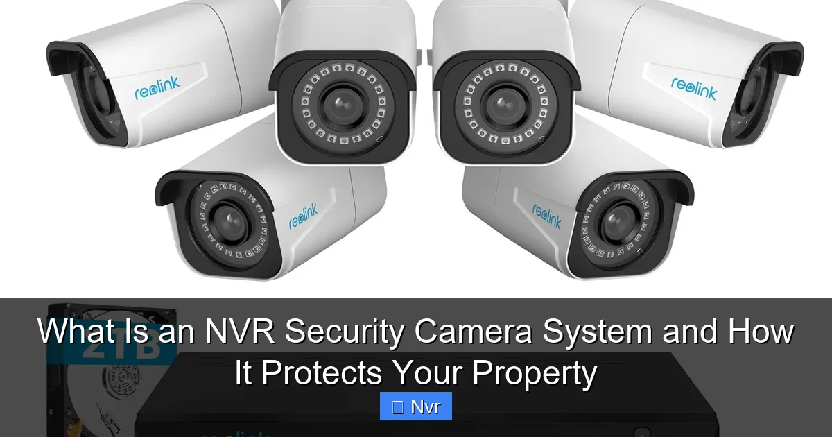 Featured image for What Is an NVR Security Camera System and How It Protects Your Property