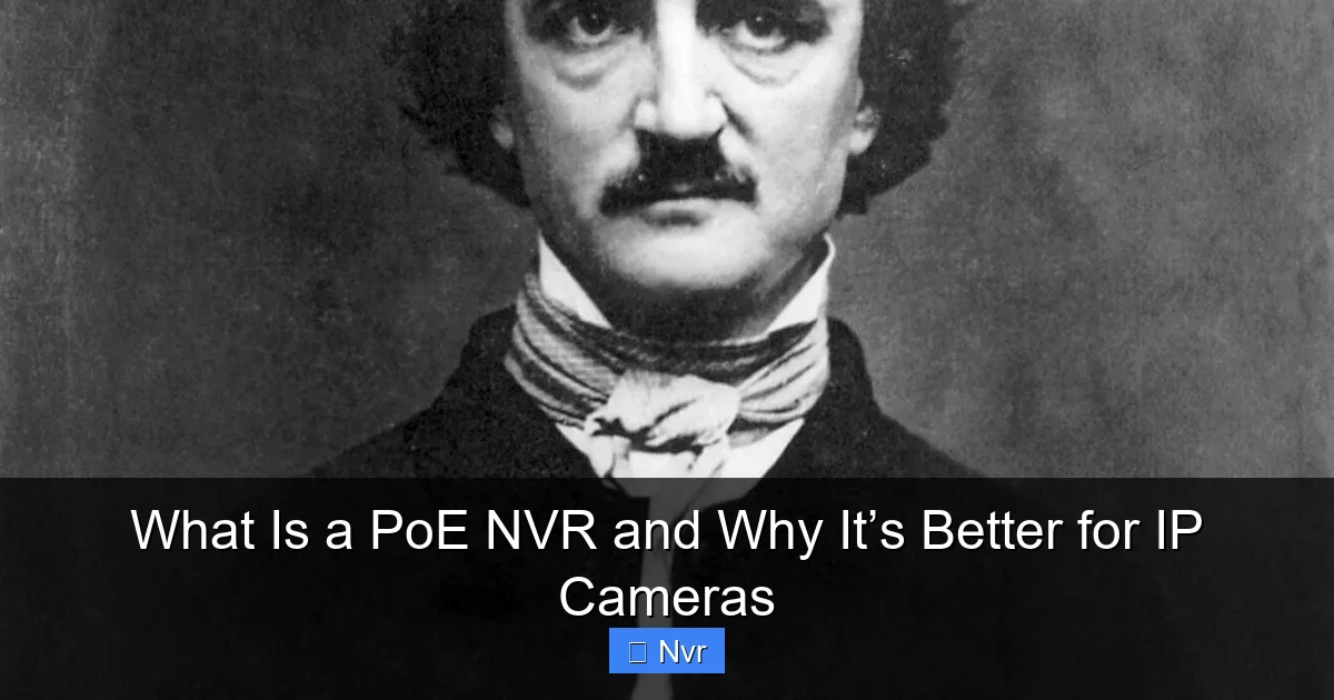 Featured image for What Is a PoE NVR and Why It’s Better for IP Cameras