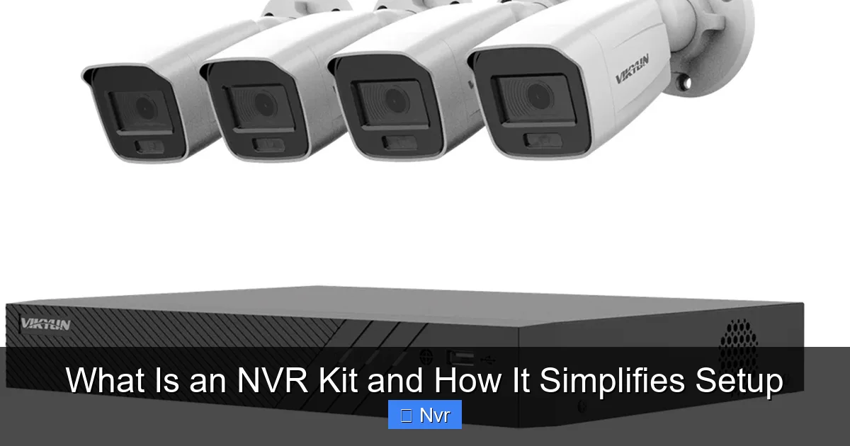 Featured image for What Is an NVR Kit and How It Simplifies Setup