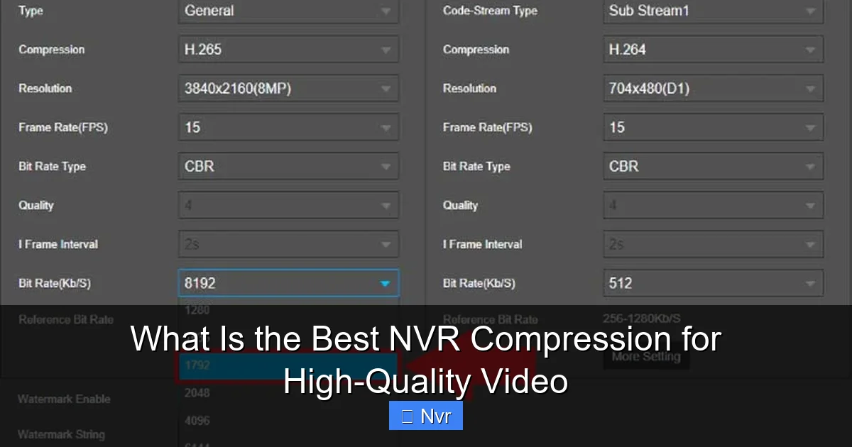 Featured image for What Is the Best NVR Compression for High-Quality Video
