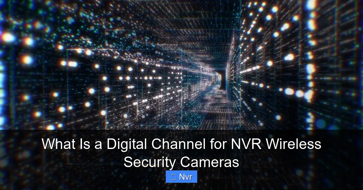 Featured image for What Is a Digital Channel for NVR Wireless Security Cameras