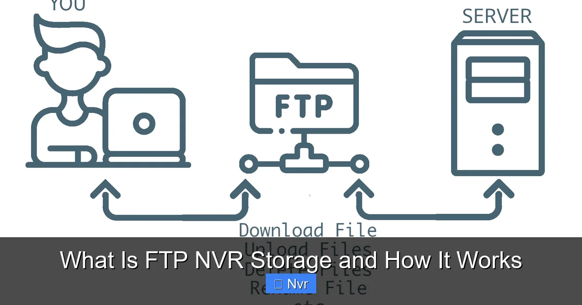 Featured image for What Is FTP NVR Storage and How It Works
