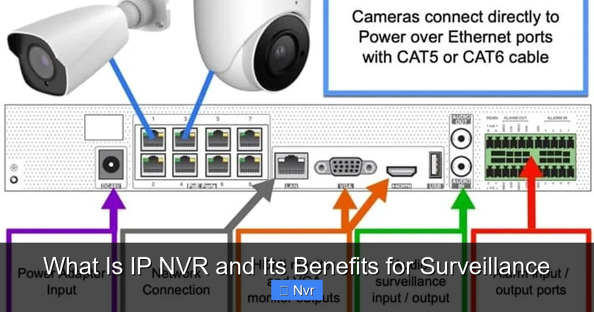 Featured image for What Is IP NVR and Its Benefits for Surveillance