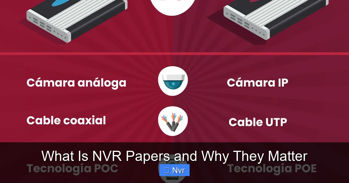 Featured image for What Is NVR Papers and Why They Matter