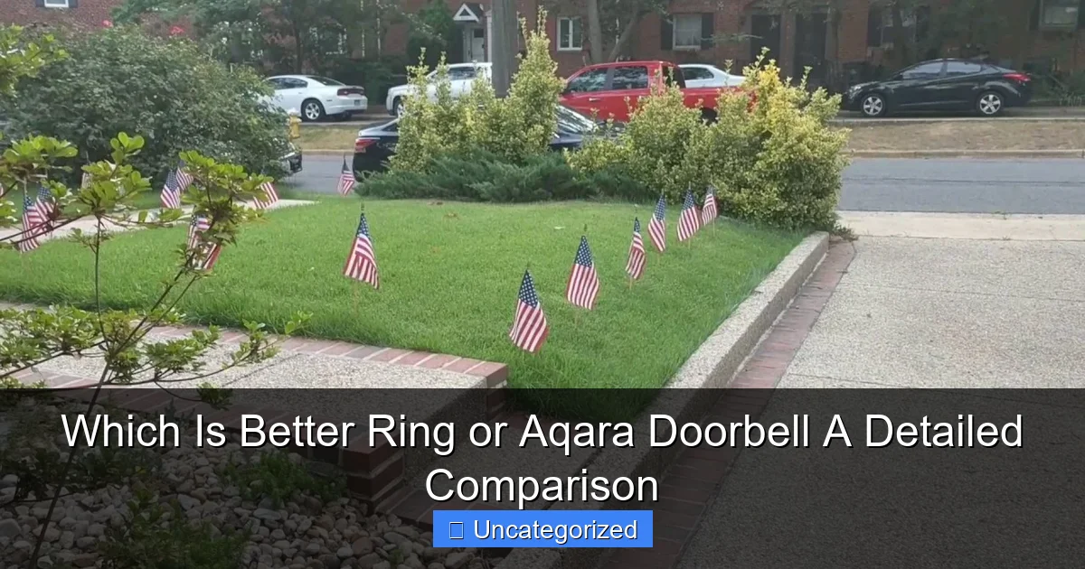Which Is Better Ring or Aqara Doorbell A Detailed Comparison