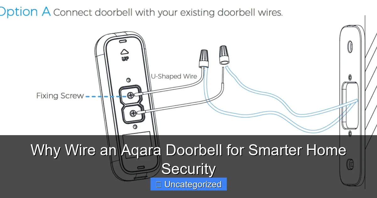 Why Wire an Aqara Doorbell for Smarter Home Security