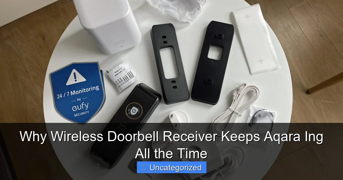 Why Wireless Doorbell Receiver Keeps Aqara Ing All the Time