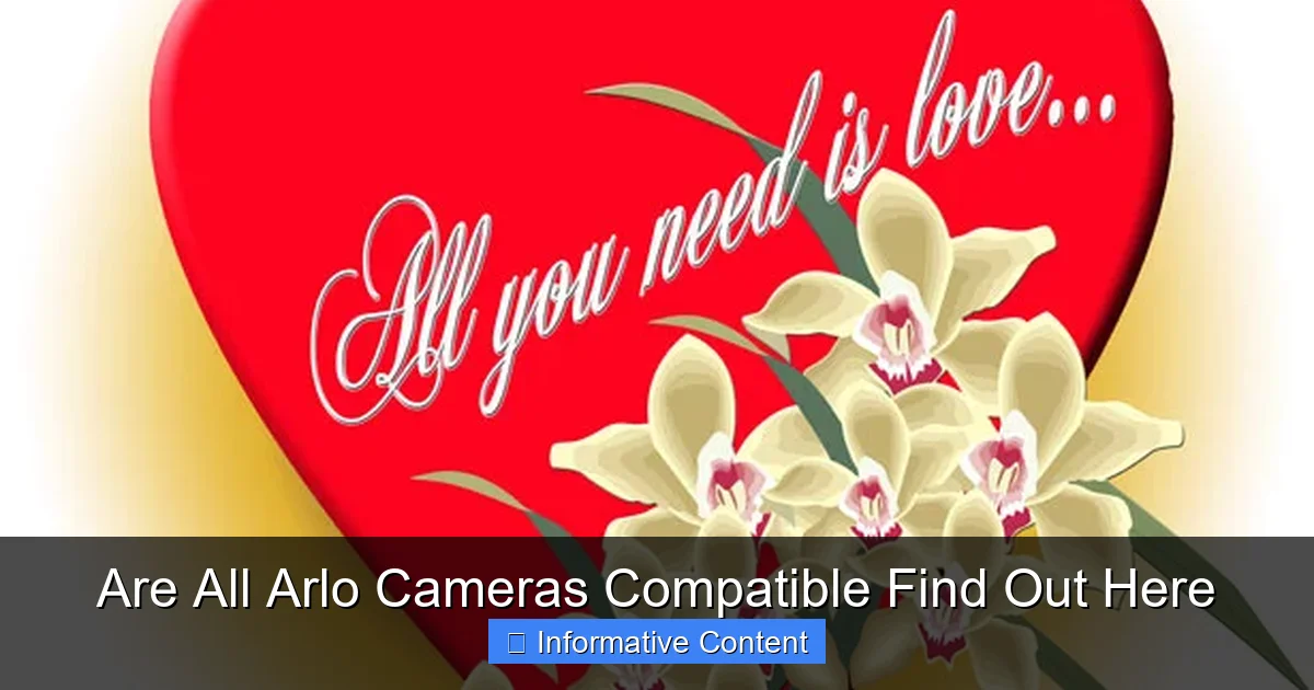 Are All Arlo Cameras Compatible Find Out Here