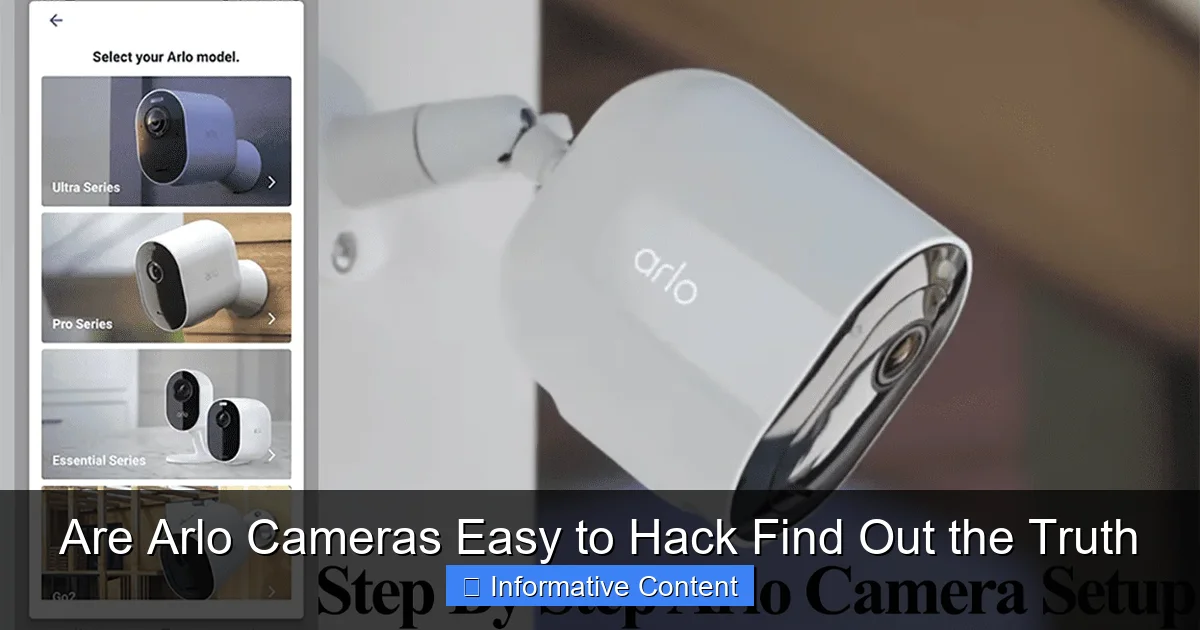 Are Arlo Cameras Easy to Hack Find Out the Truth