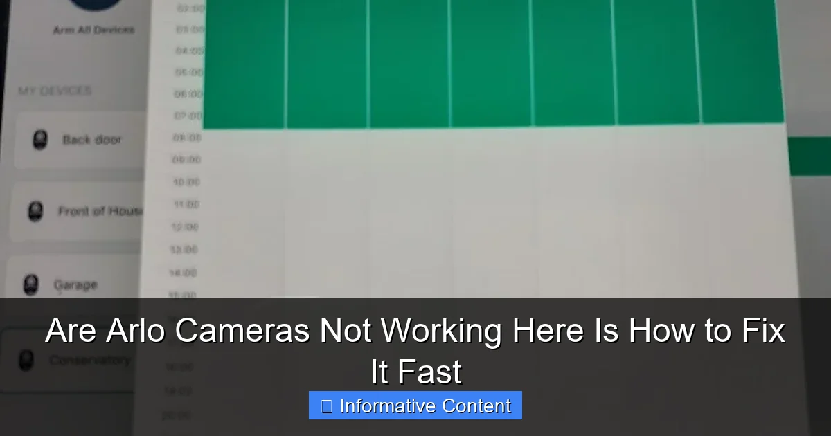 Are Arlo Cameras Not Working Here Is How to Fix It Fast