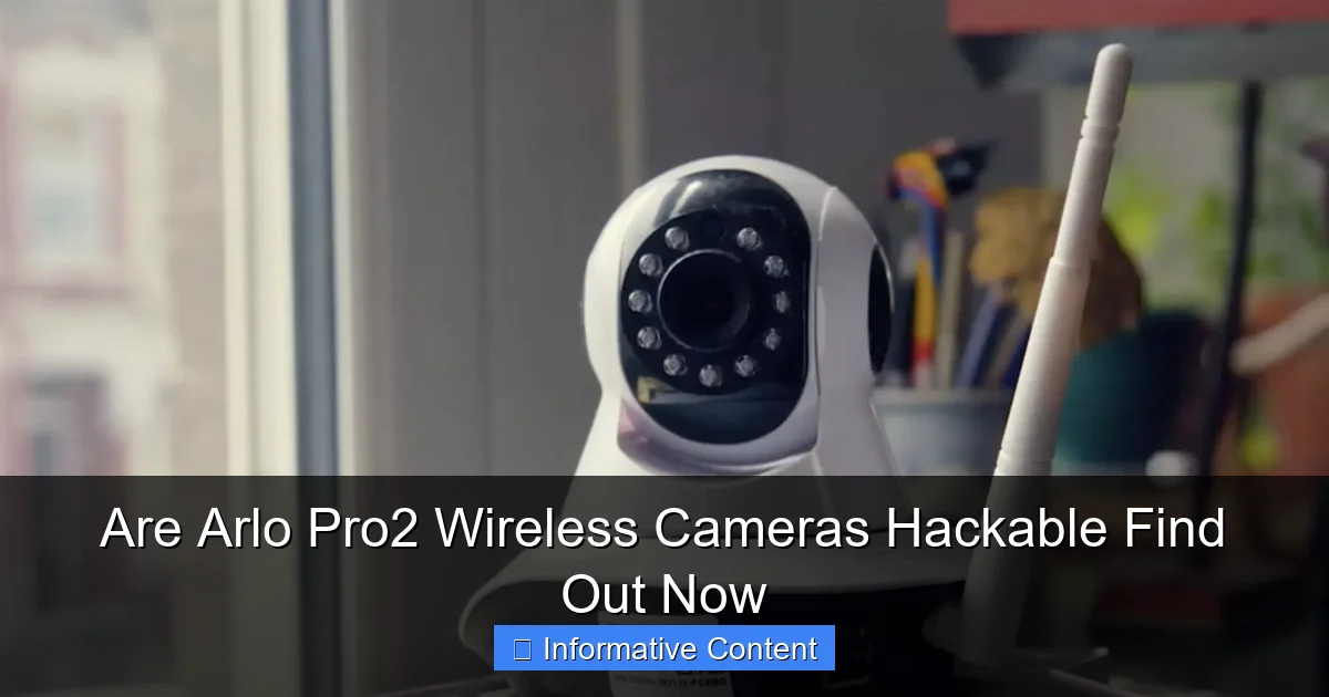 Are Arlo Pro2 Wireless Cameras Hackable Find Out Now